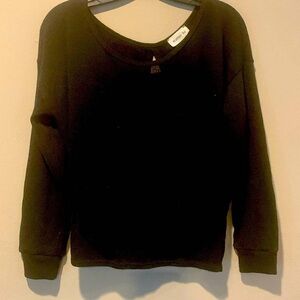 Black Long Sleeve Women's Top